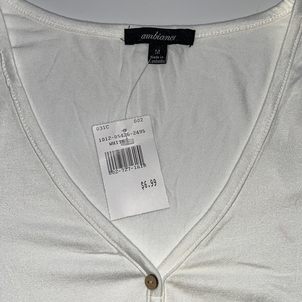 Ambiance V-Neck Short Sleeve Shirt Bundle | Light Weight & Stretchy | 2 for 1 - Picture 10 of 11